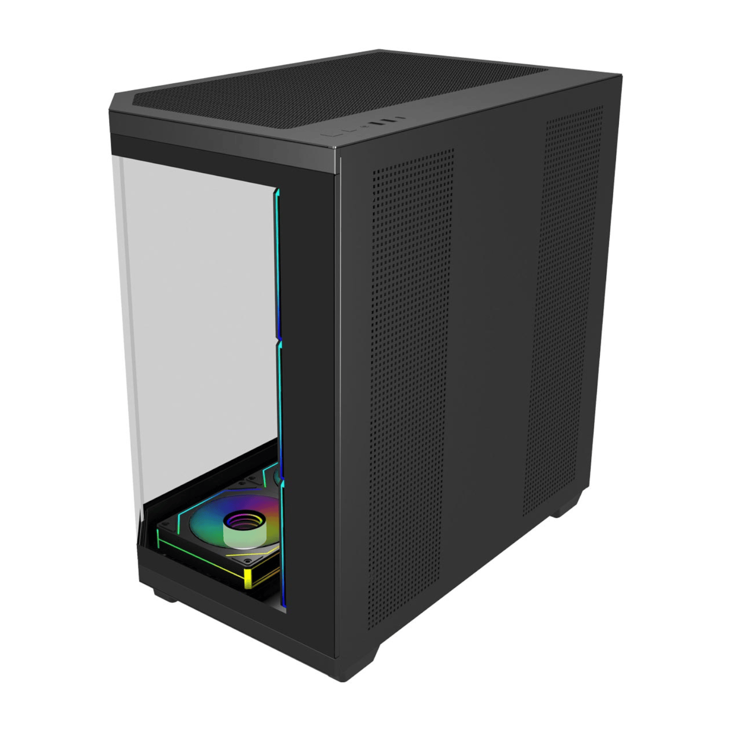 FSP U580 ATX Ultra Tower Gaming Chassis - White - Image 4